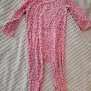 Magnetic Me Pink Heart Kids Footie